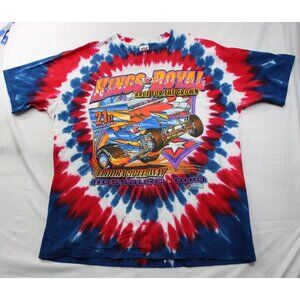 VTG 2004 Kings Royal Race For The Crown 21st Annual Tie-Dye T-Shirt XL Anvil